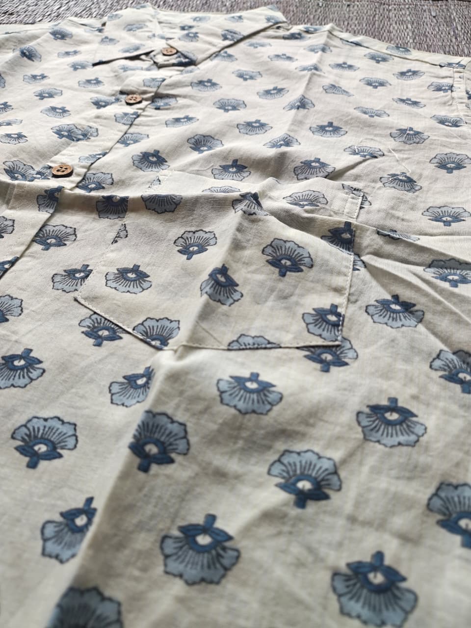 Men's Off-White Sanganeri Shirt