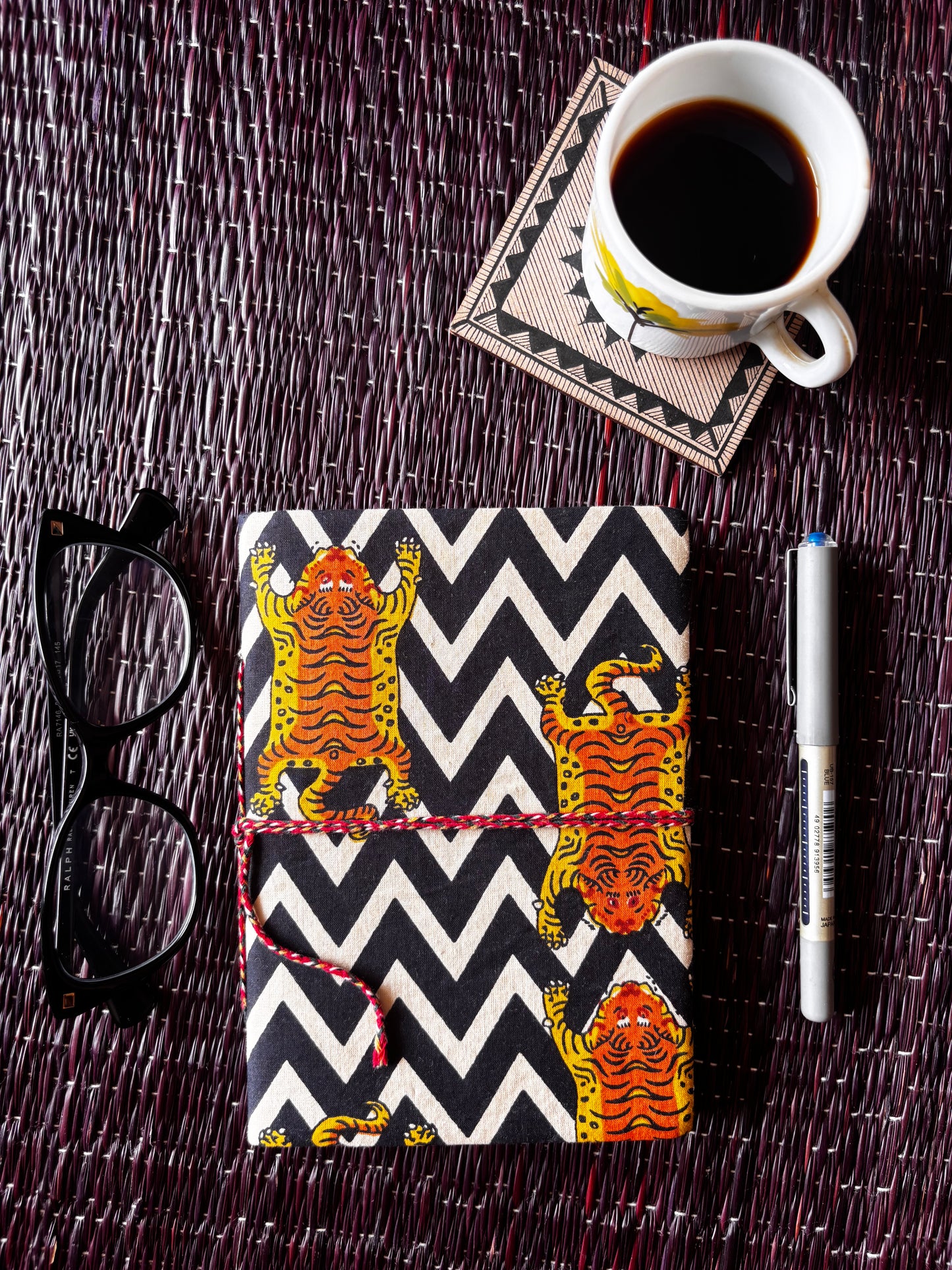 Hand Block Printed Artist Notebook (Multicolour)