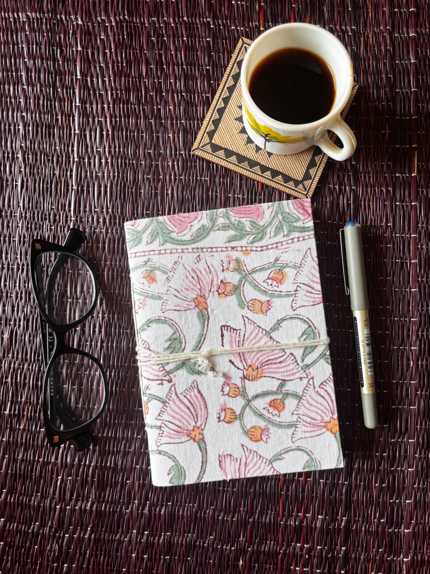 Hand Block Printed Artist Notebook (Multicolour)