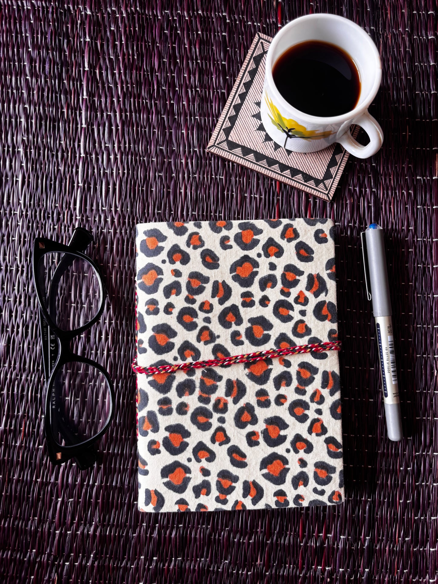 Hand Block Printed Artist Notebook (Multicolour)