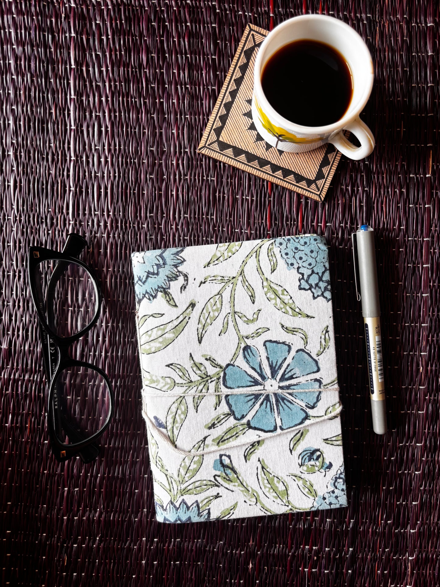 Hand Block Printed Artist Notebook (Multicolour)