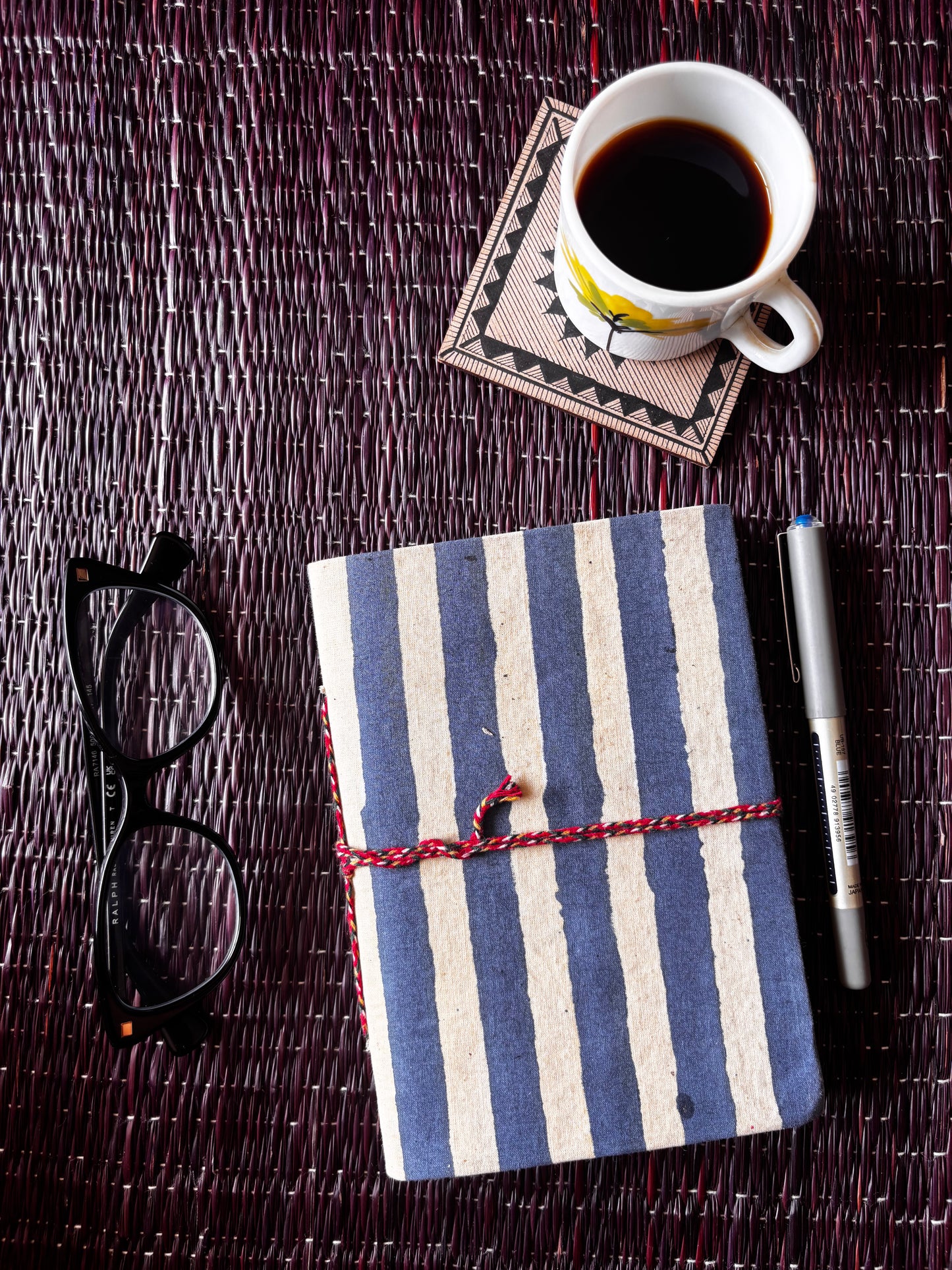 Hand Block Printed Artist Notebook (Multicolour)