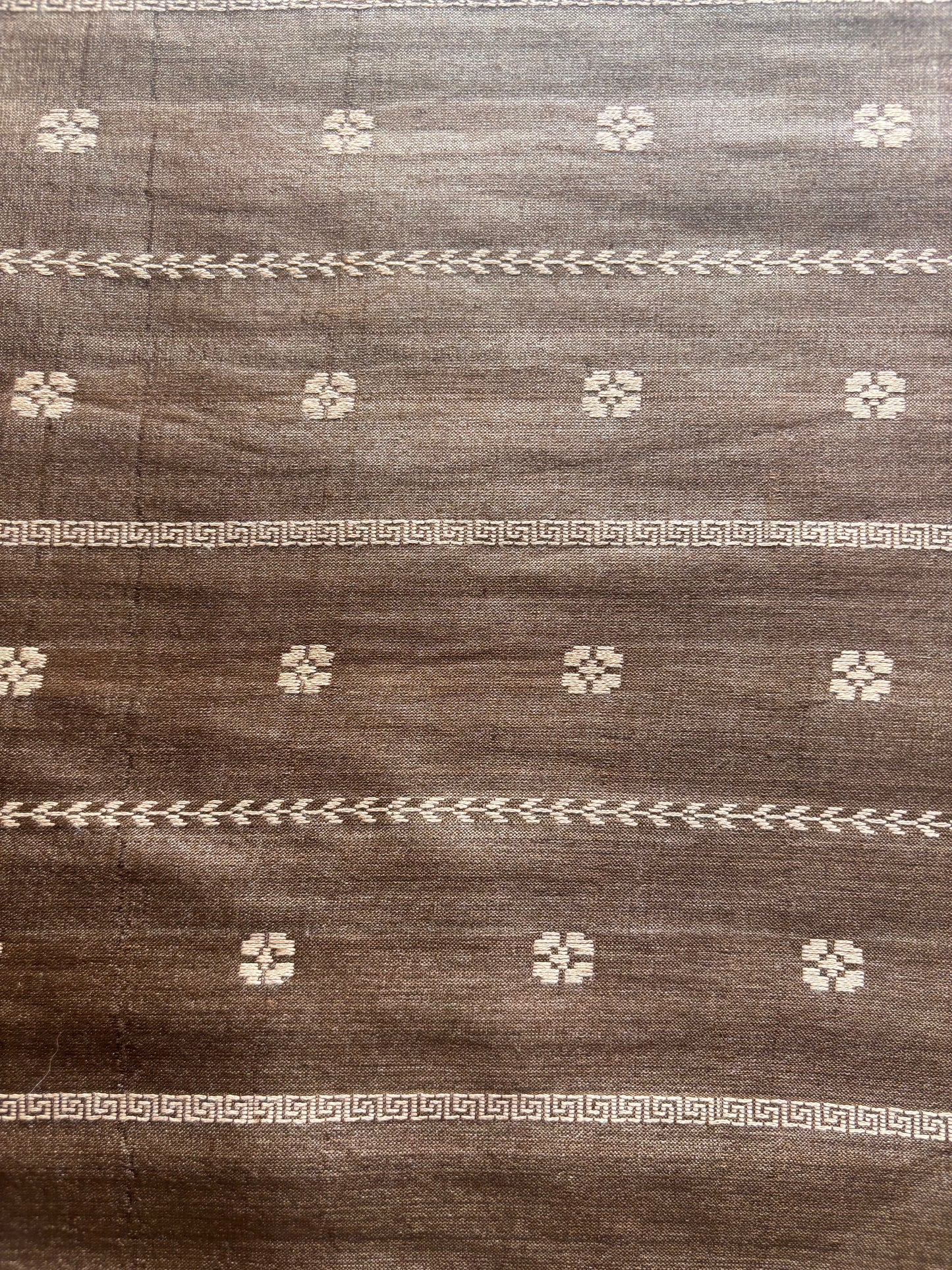Coffee Brown Handwoven Tussar Silk Saree