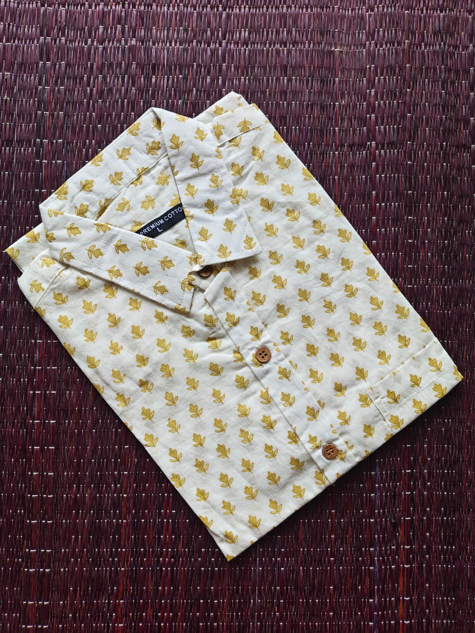 Men's Off-White Sanganeri Shirt