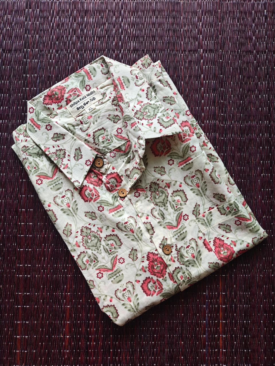 Men's Soft Pattern Sanganeri Shirt