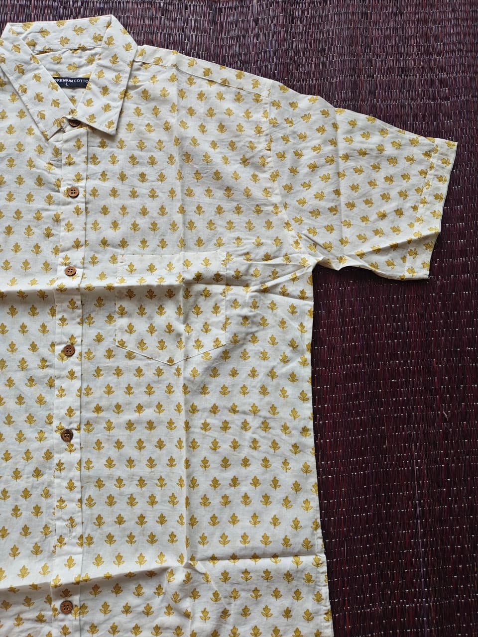 Men's Off-White Sanganeri Shirt